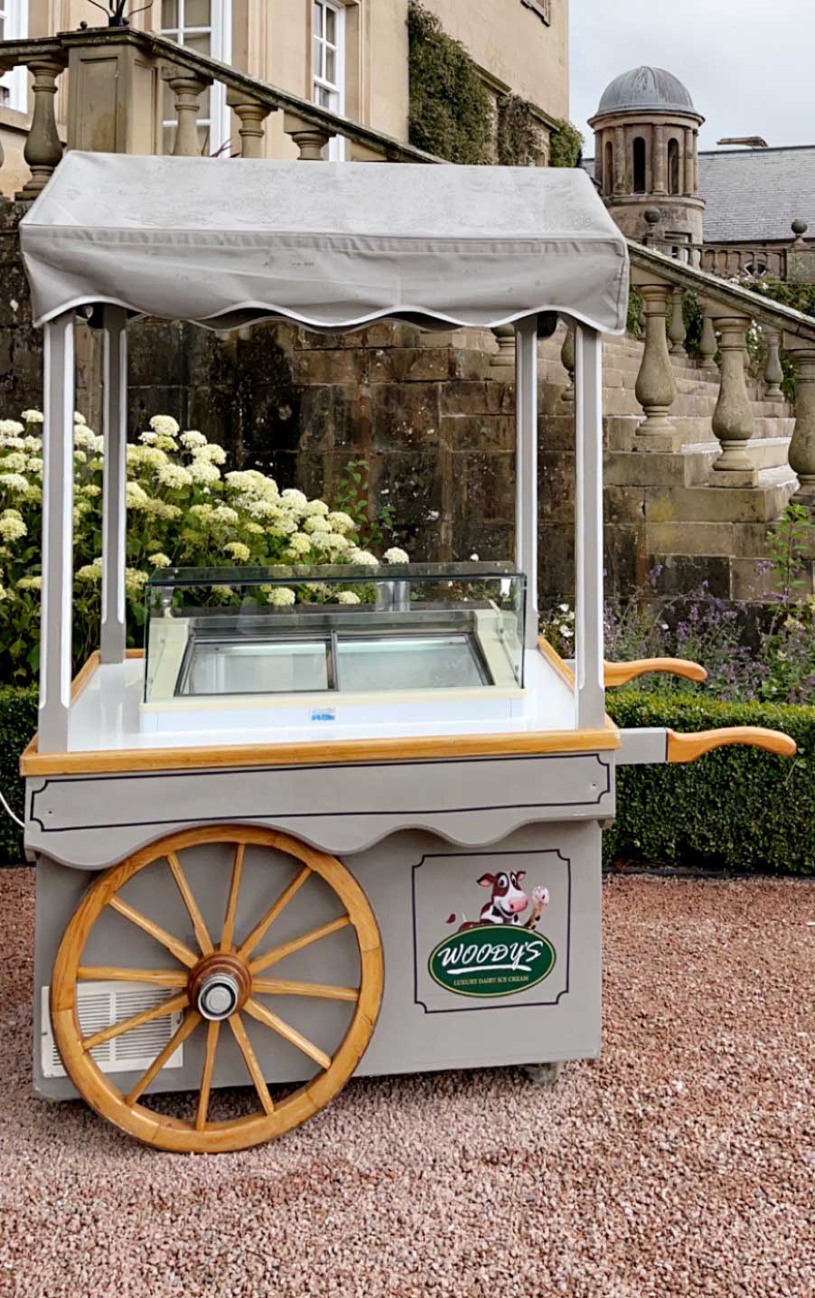Ice Cream Wedding Cart